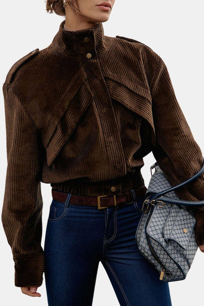 Aloha – Biker-Style Corduroy Jacket