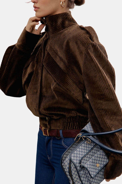 Aloha – Biker-Style Corduroy Jacket