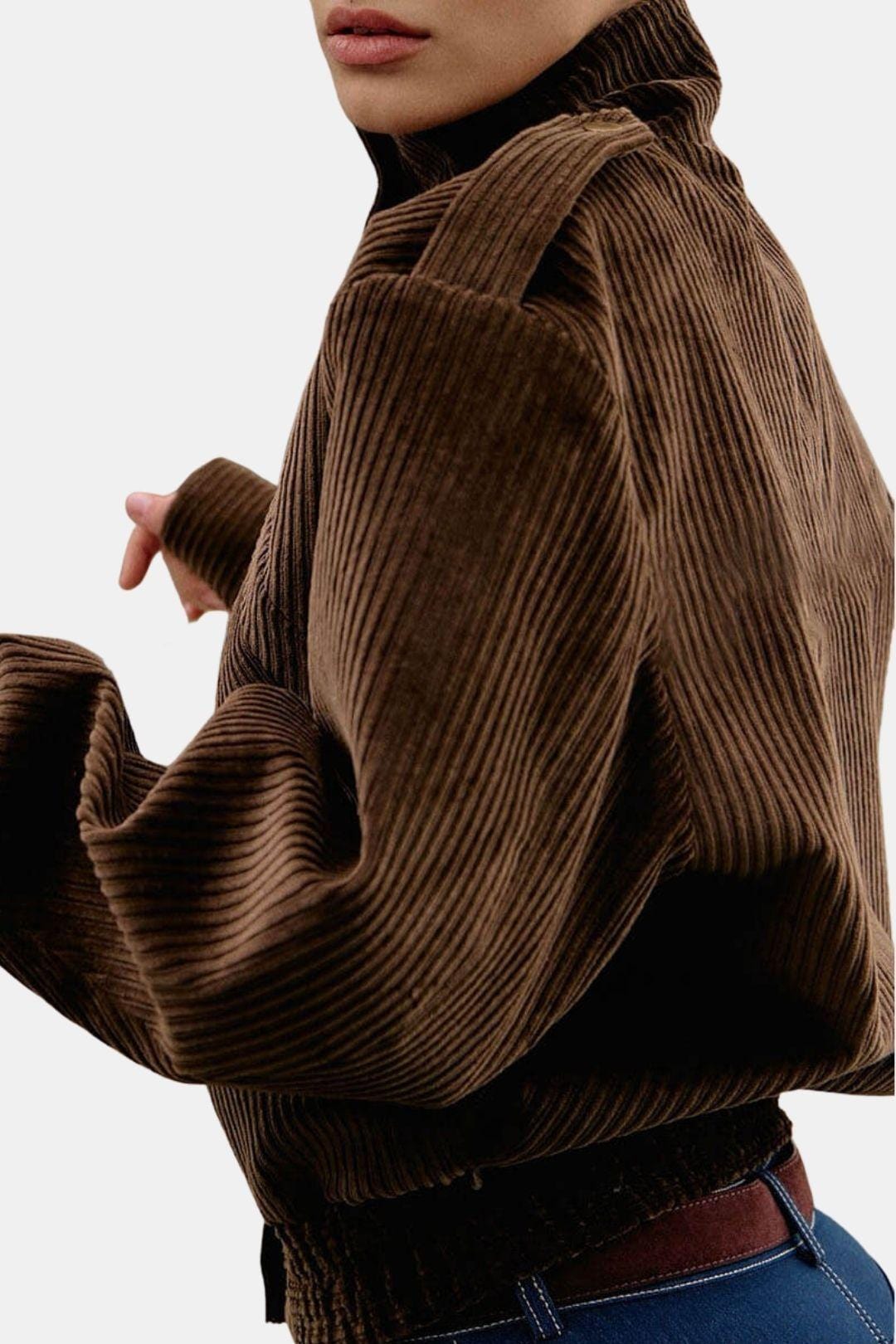 Aloha – Biker-Style Corduroy Jacket