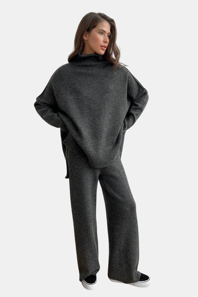 Alviera – Turtleneck Knitted Set