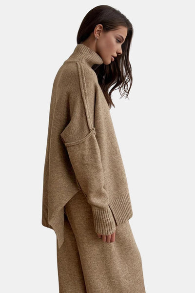 Alviera – Turtleneck Knitted Set