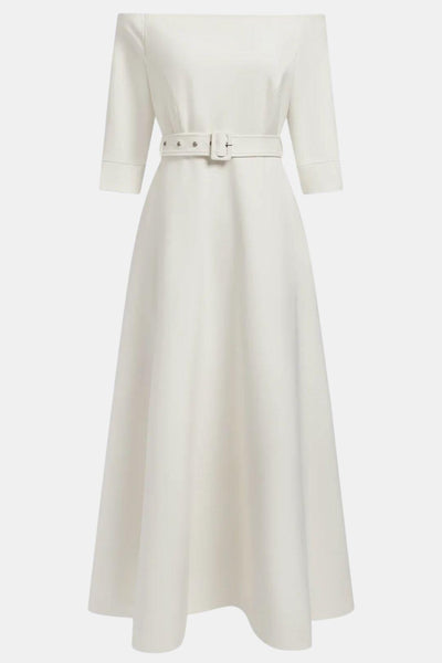 Amabel – Off-Shoulder Half Sleeve A-Line Maxi Dress