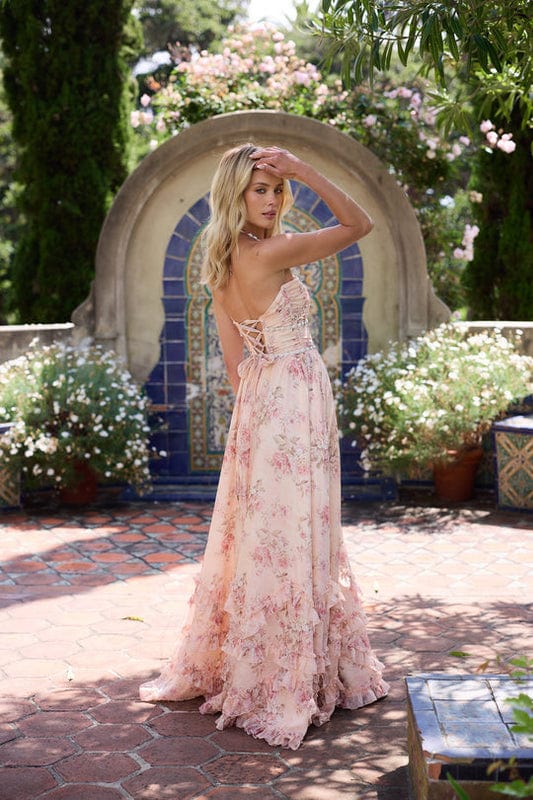 Amalfi – Sleeveless Floral Maxi Dress