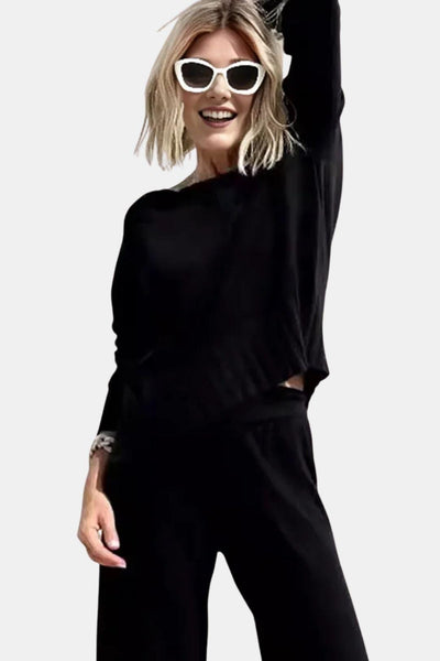 Amarise – Casual Knitted Pullover Sweater