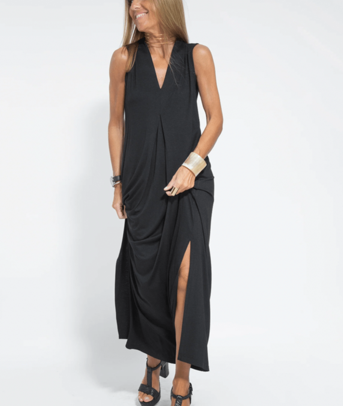Anastasia – Flowing Sleeve Maxi Dress