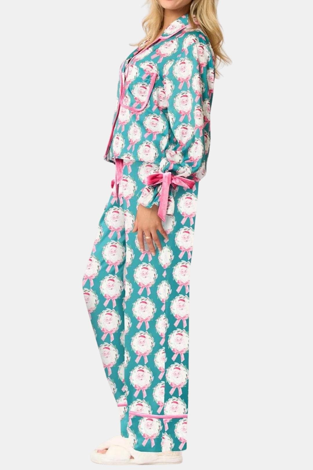 Andrea – Festive Christmas Printed Homewear Set