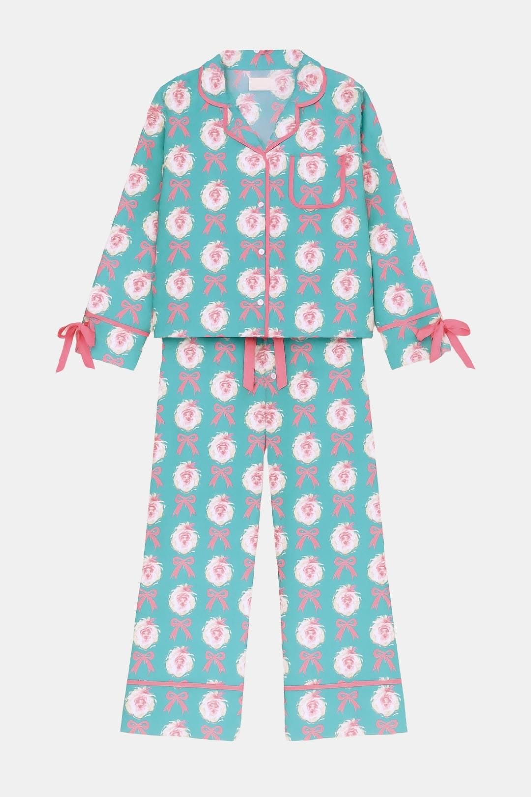 Andrea – Festive Christmas Printed Homewear Set