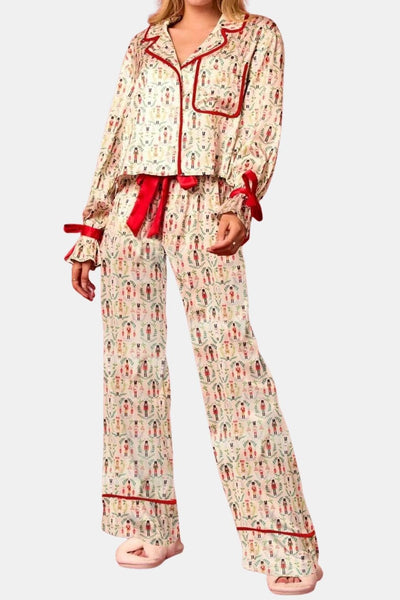 Andrea – Festive Christmas Printed Homewear Set
