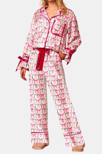 Andrea – Festive Christmas Printed Homewear Set