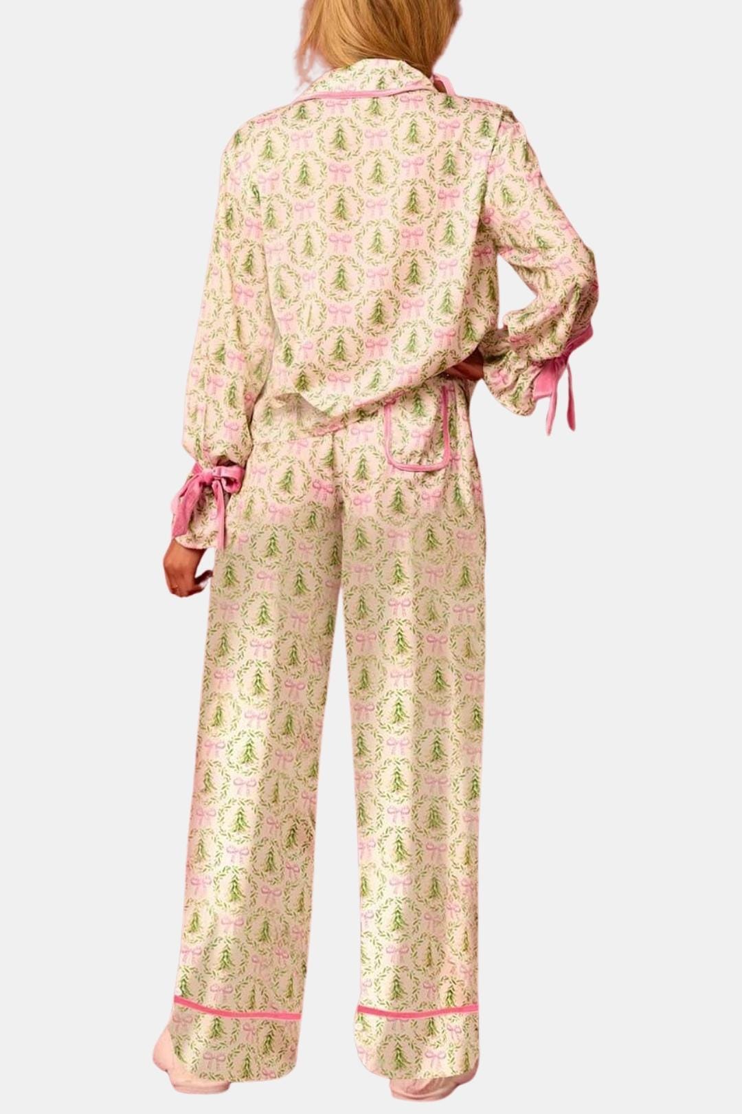 Andrea – Festive Christmas Printed Homewear Set