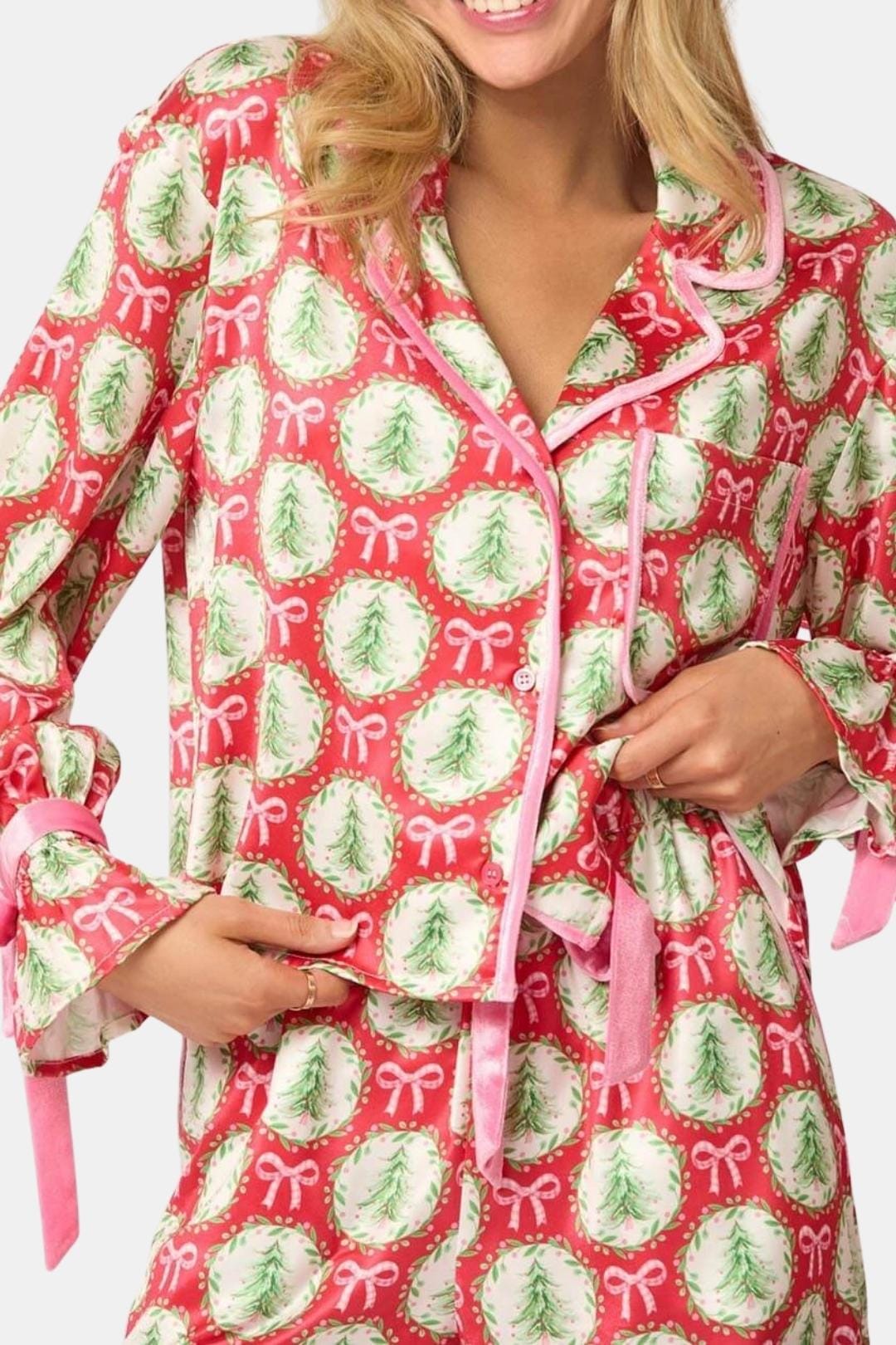 Andrea – Festive Christmas Printed Homewear Set