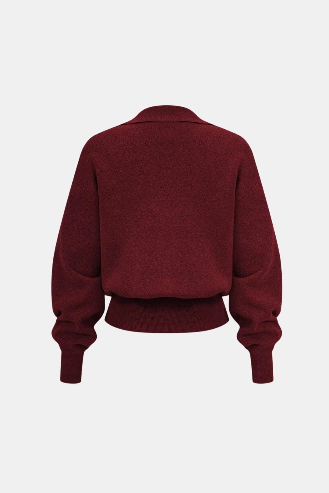 Annie – Solid Knit Pocket Cardigan