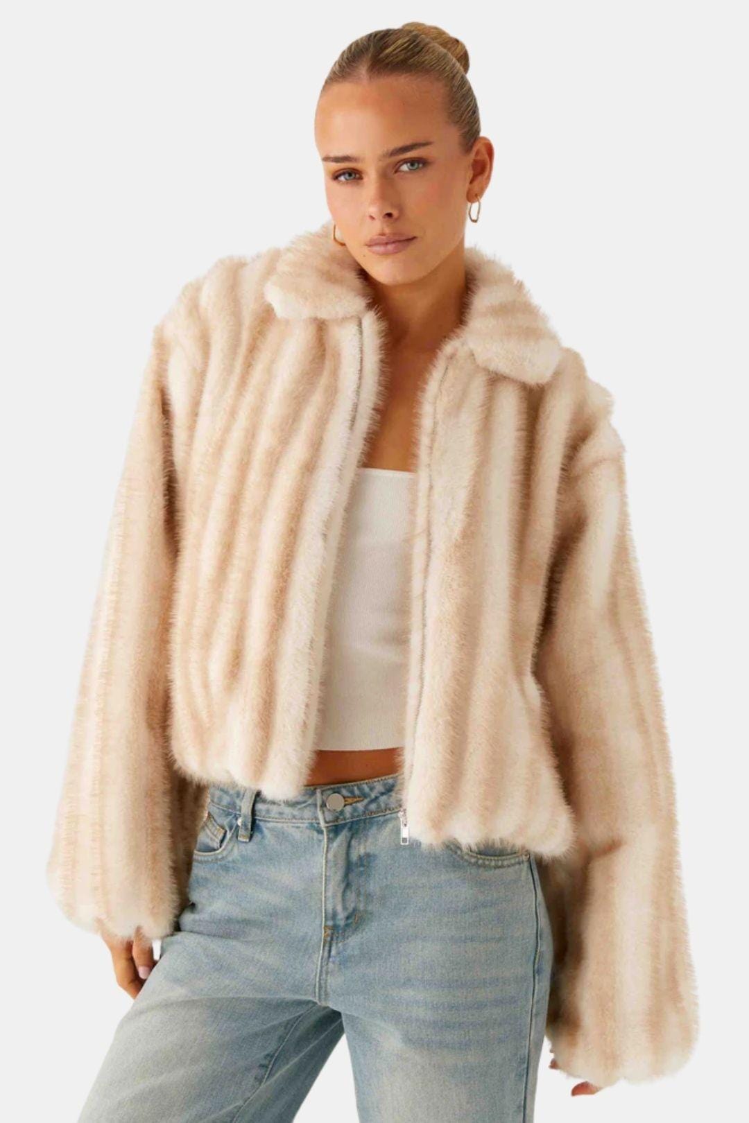 Arabella – Naylor Faux Fur Jacket