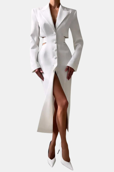Ardella – Cut-Out Blazer Midi Dress