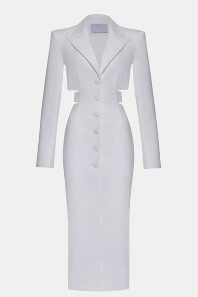 Ardella – Cut-Out Blazer Midi Dress