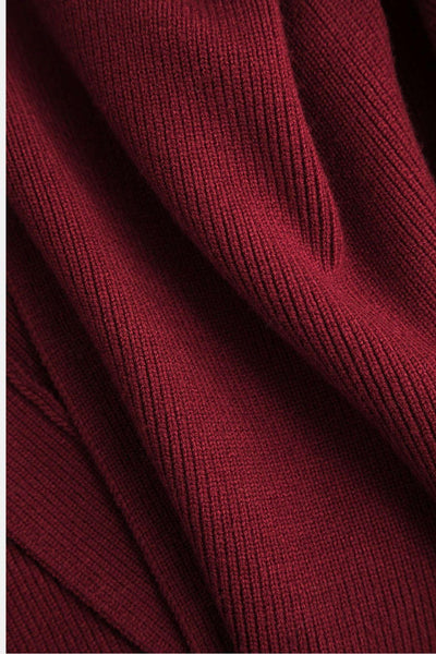 Ariella – Metallic Button V-Neck Sweater Top