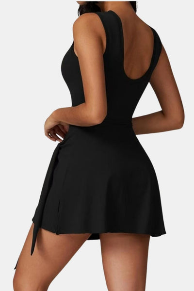Athenya – Romper Dress with Skirt Overlay