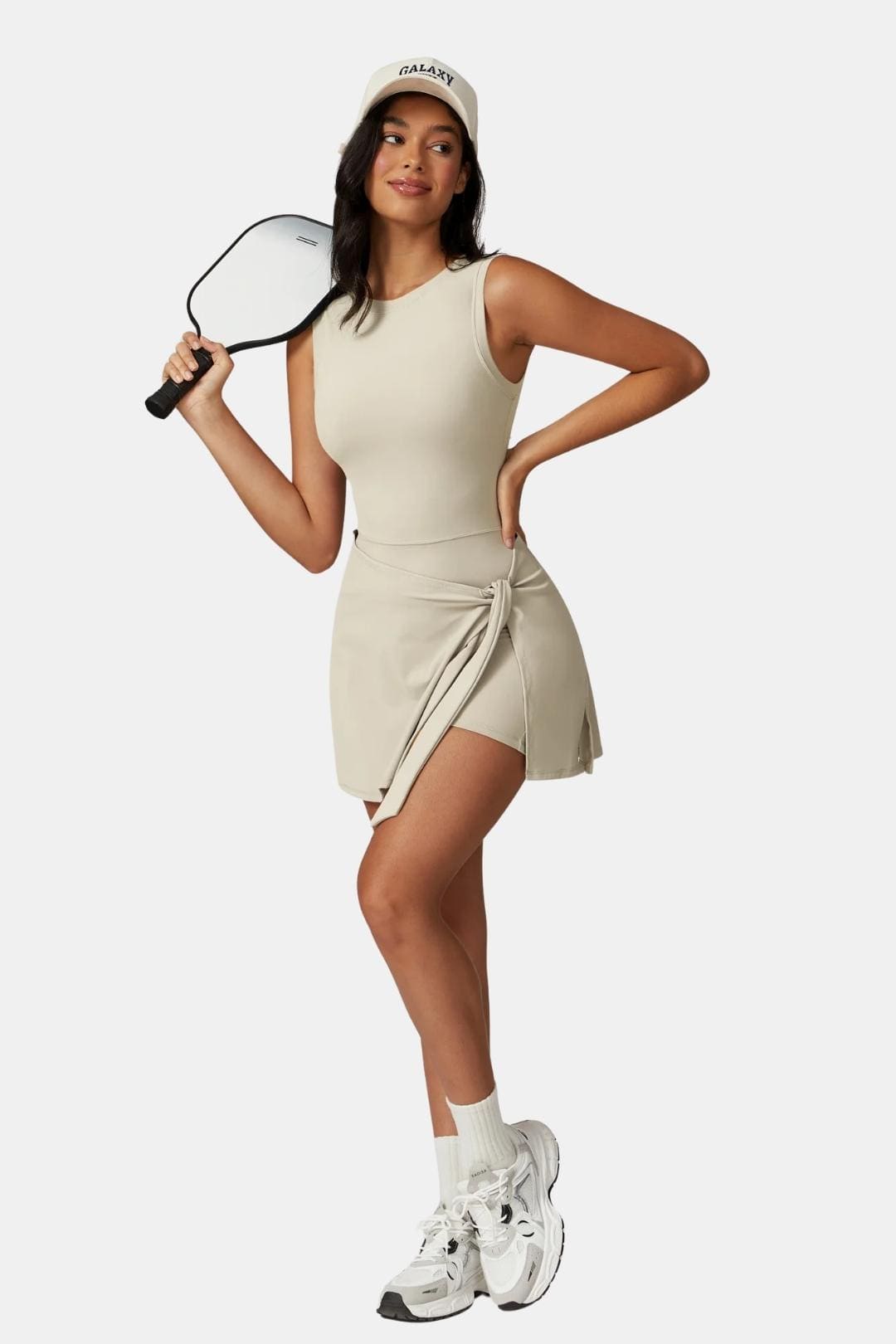 Athenya – Romper Dress with Skirt Overlay