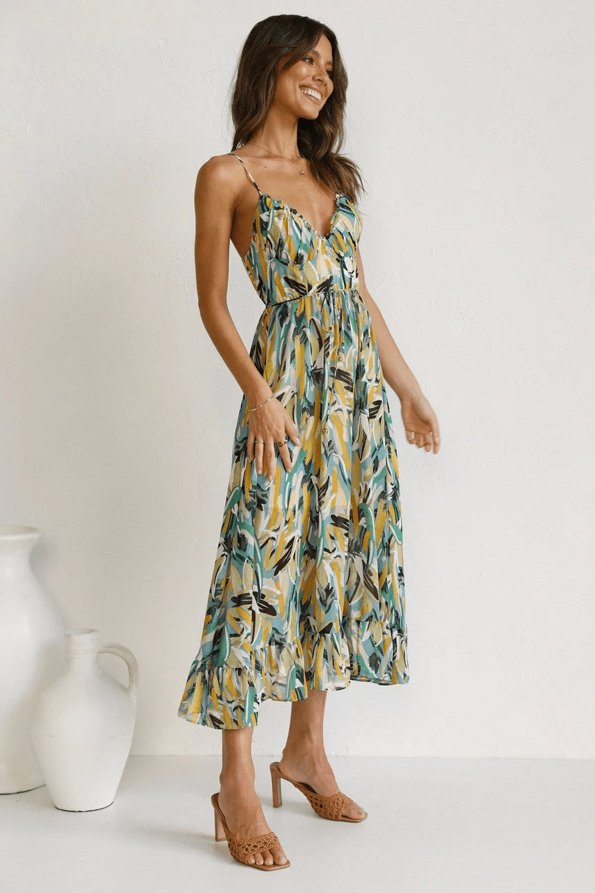 Beatriz - Boho Maxi Dress