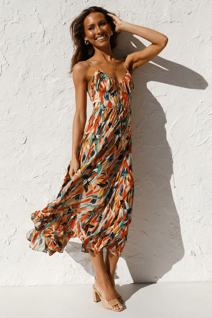 Beatriz - Boho Maxi Dress