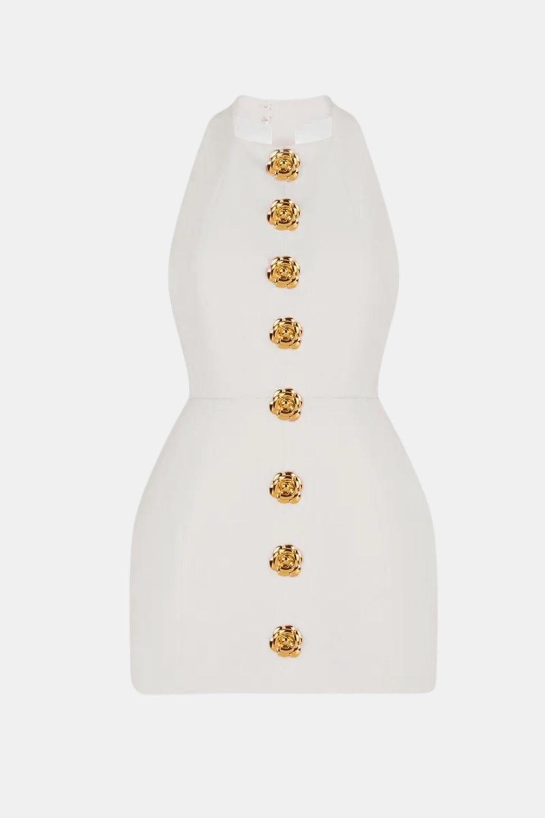Becci – Backless Halter Mini Dress