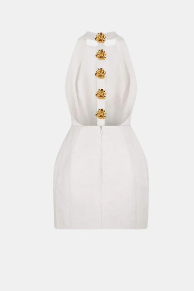 Becci – Backless Halter Mini Dress