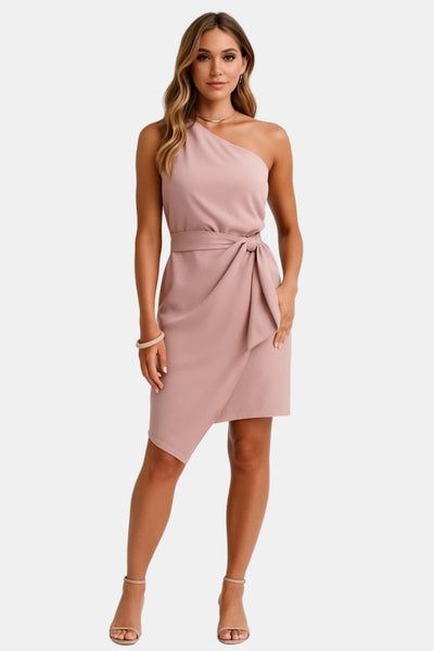 Calistra – One-Shoulder Mini Dress
