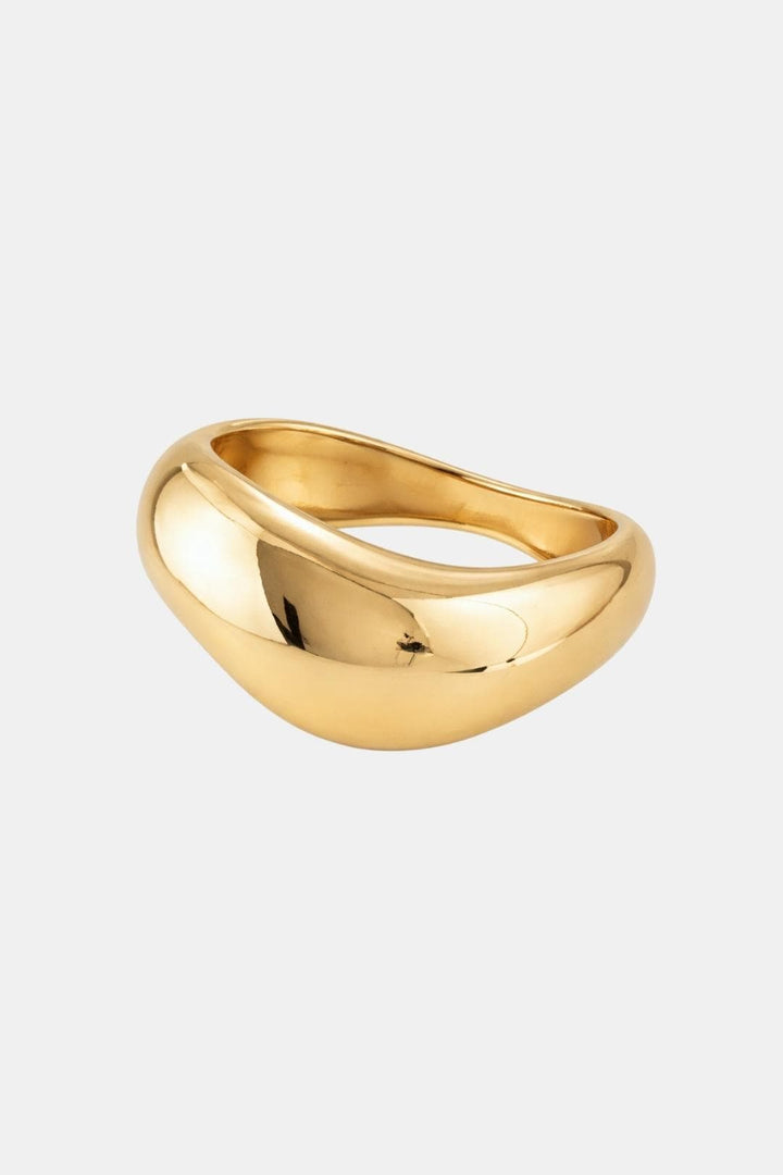 Cerene – Gold Statement Bangle Bracelet