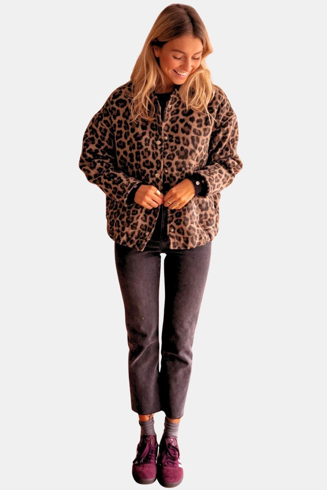 Charlene – Leopard Print Jacket