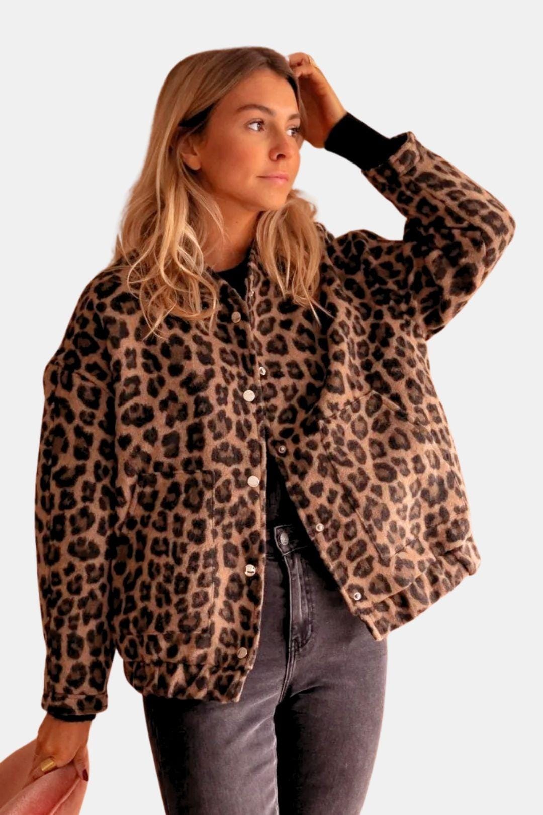 Charlene – Leopard Print Jacket