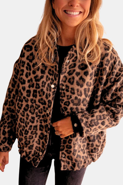 Charlene – Leopard Print Jacket