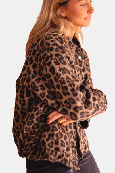 Charlene – Leopard Print Jacket