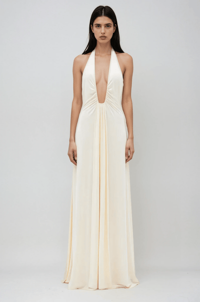Thalia – Sleeveless Ribbed Maxi Dress