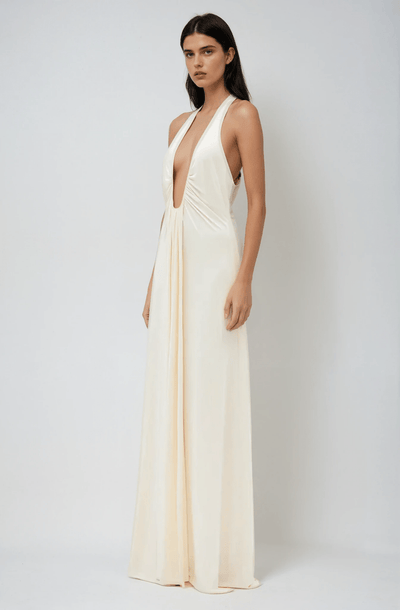 Thalia – Sleeveless Ribbed Maxi Dress