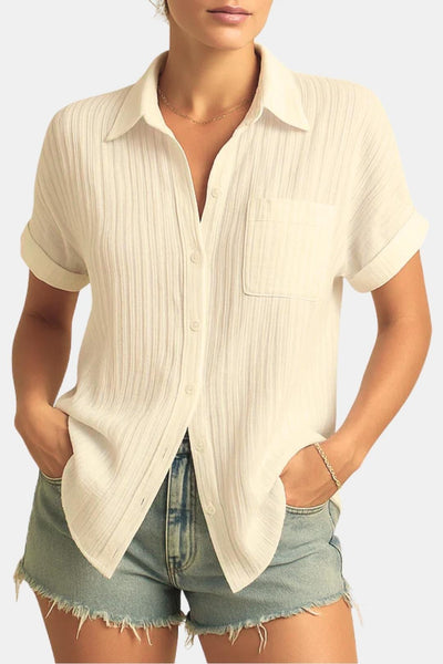 Danique – Short‑Sleeve Polo Shirt, Relaxed Fit