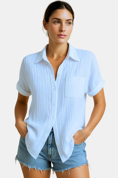 Danique – Short‑Sleeve Polo Shirt, Relaxed Fit