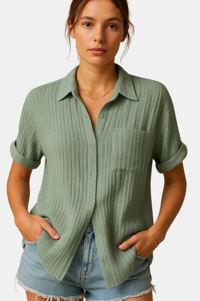 Danique – Short‑Sleeve Polo Shirt, Relaxed Fit