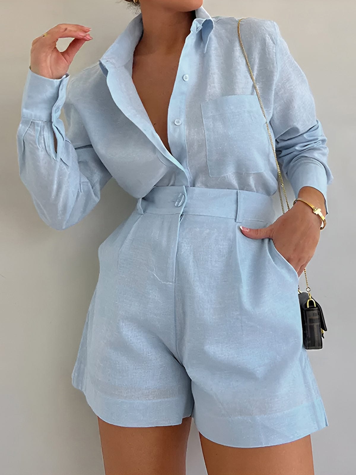 Elena – Long Sleeve Co-Ord Set | Flattering Everyday Fit