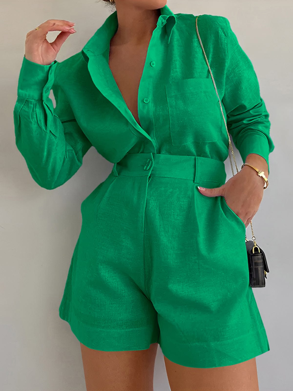 Elena – Long Sleeve Co-Ord Set | Flattering Everyday Fit