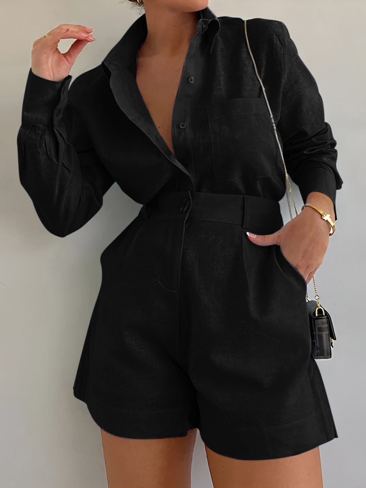 Elena – Long Sleeve Co-Ord Set | Flattering Everyday Fit