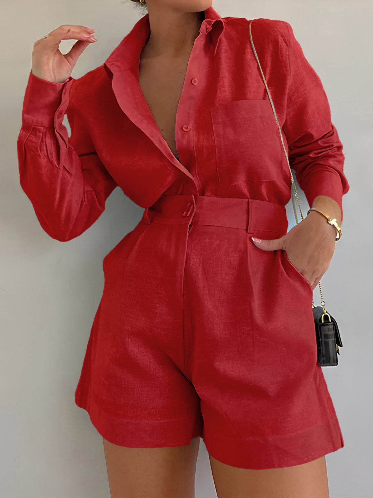 Elena – Long Sleeve Co-Ord Set | Flattering Everyday Fit