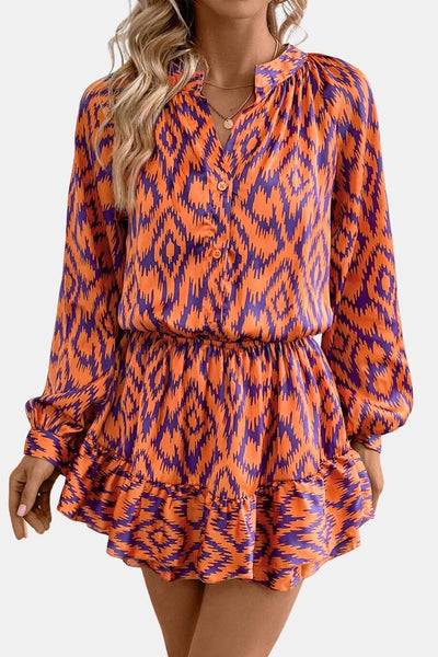Elvaira – Turtle Print Mini Dress
