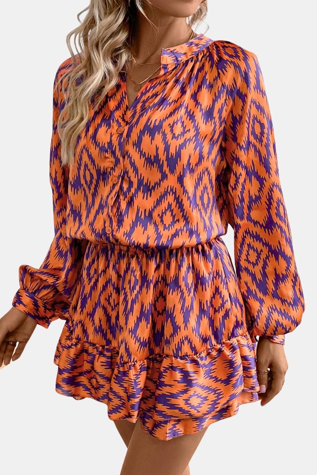 Elvaira – Turtle Print Mini Dress