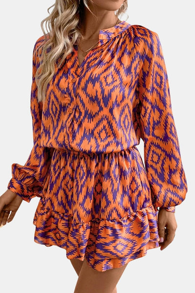 Elvaira – Turtle Print Mini Dress