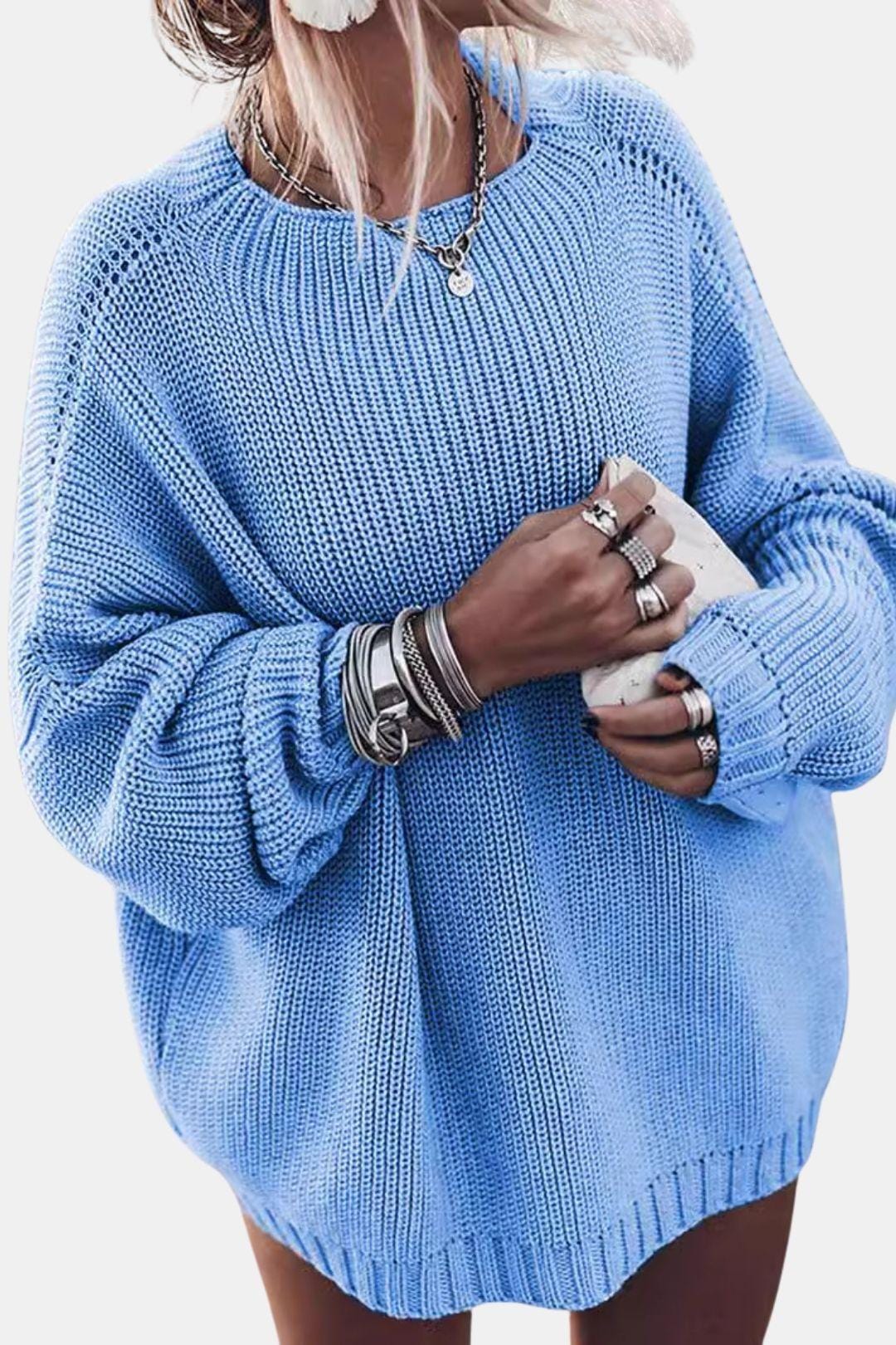 Elviera – Classic Oversized Knit Sweater