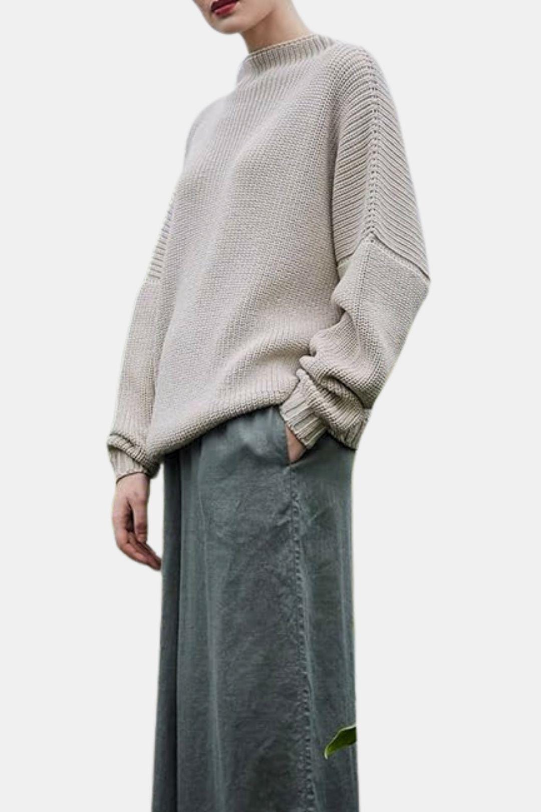 Elviera – Classic Oversized Knit Sweater