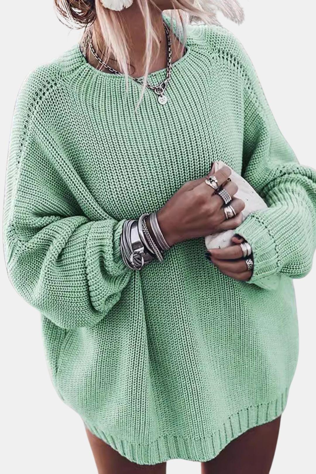 Elviera – Classic Oversized Knit Sweater