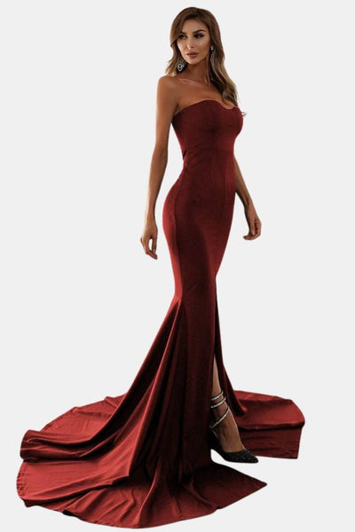 Felize - Sweetheart Satin Mermaid Prom Dress