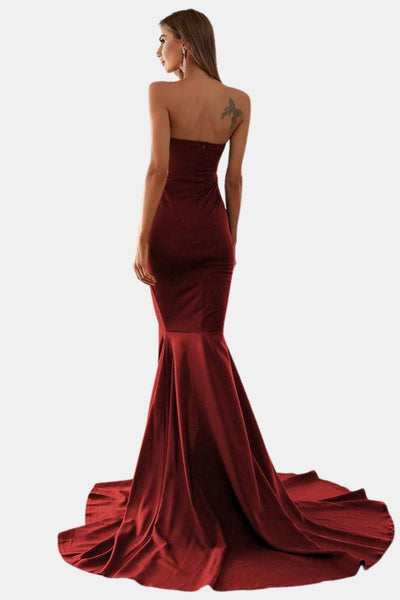 Felize - Sweetheart Satin Mermaid Prom Dress