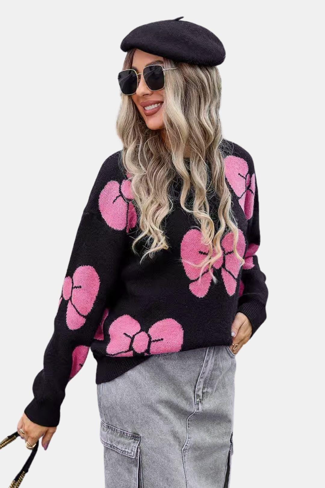 Fioretta – Knitted Bow Sweater